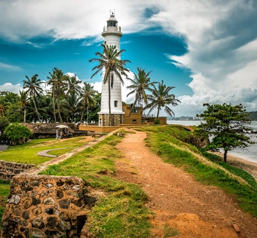 Les remparts du Fort de Galle historiques
